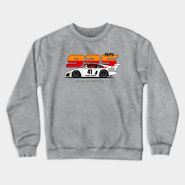 935 K3 Le Mans Crewneck Sweatshirt by shketdesign